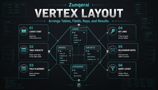 Zungerai Vertex Layout diagram on a dark background